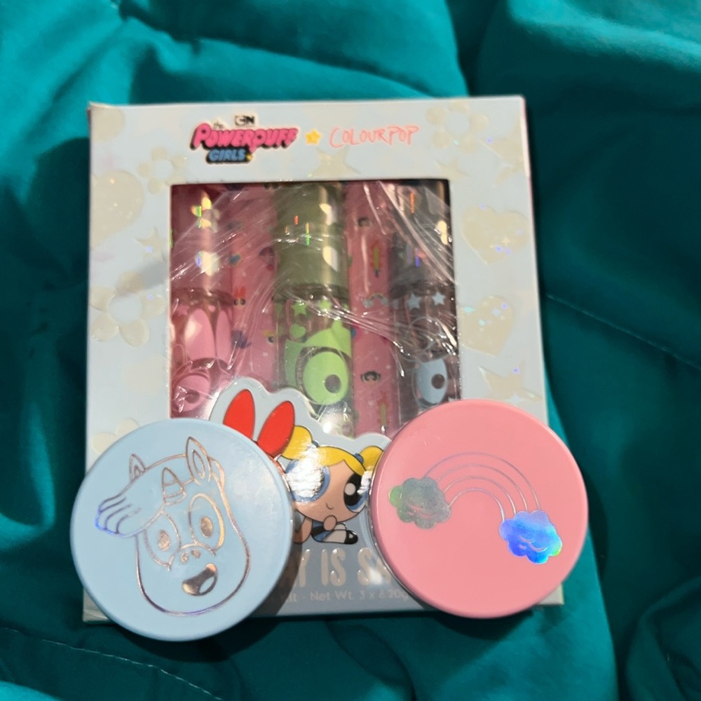 Powerpuff Girls makeup colourpop